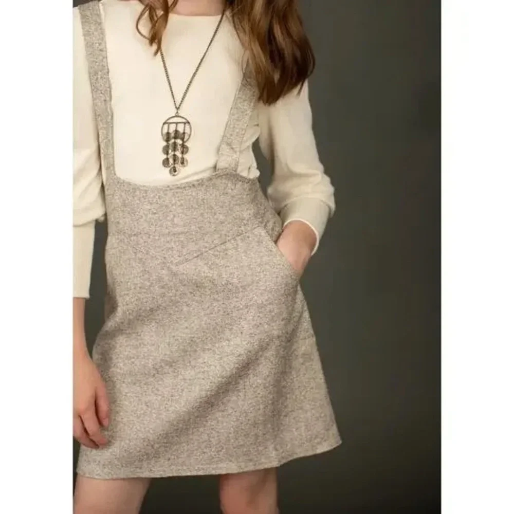 NWT Joyfolie Mia Joy “Yessica” Jumper • Oat Twill • Size 14
